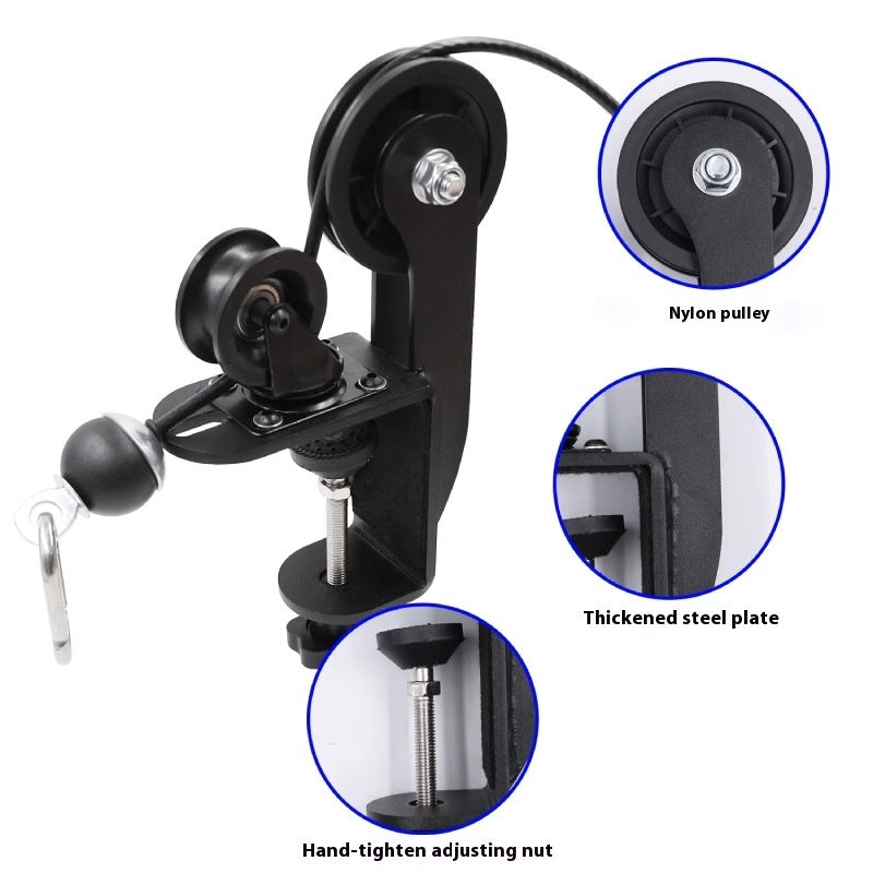 Arm Muscle Training Desktop Pulley Machine Fitness Forearm Strength Training Equipment