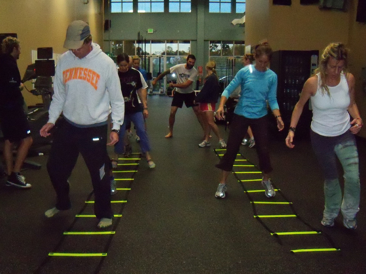Pre-adjusted Pitch Football Training Ladder, Flexibility, Balance, Physical Fitness, Skipping, Footwork