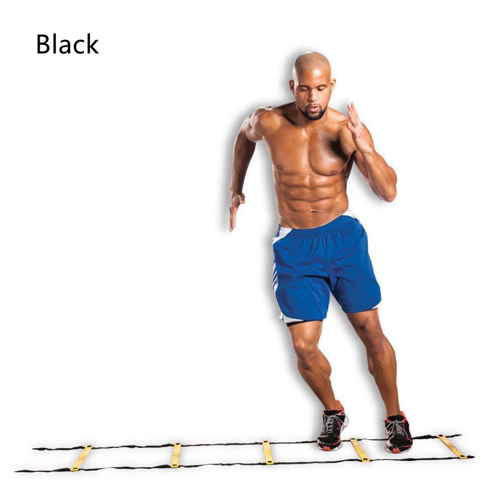 Pre-adjusted Pitch Football Training Ladder, Flexibility, Balance, Physical Fitness, Skipping, Footwork